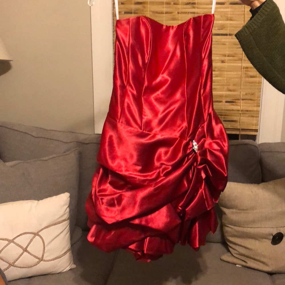 Red dress